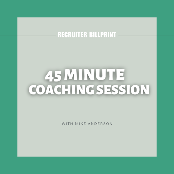 Coaching with Mike Anderson | 45 Minutes