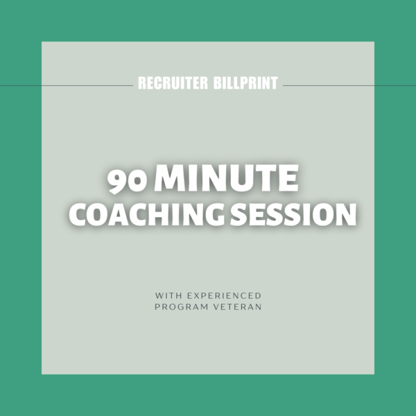 Coaching with Experienced Program Veteran | 90 Minutes