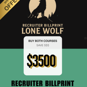 Recruiter Billprint + Lone Wolf Combo Package